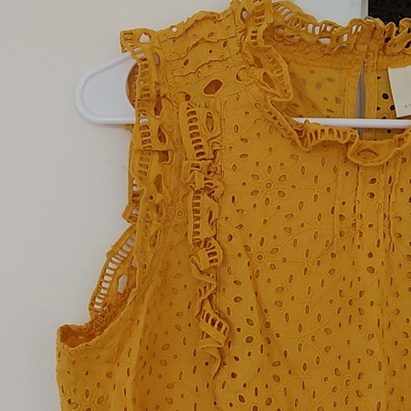 7/$50🌻Maeve by Anthropologie blouse sz 4 - Picture 5 of 17